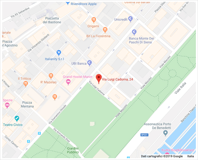 Piantina sede
